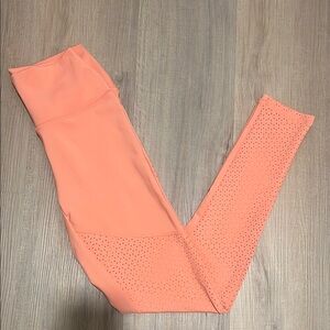 Peach High-Waisted Leggings